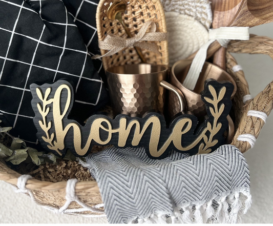 The "Gather & Bless" House Warming Gift Basket Basketful Gifts