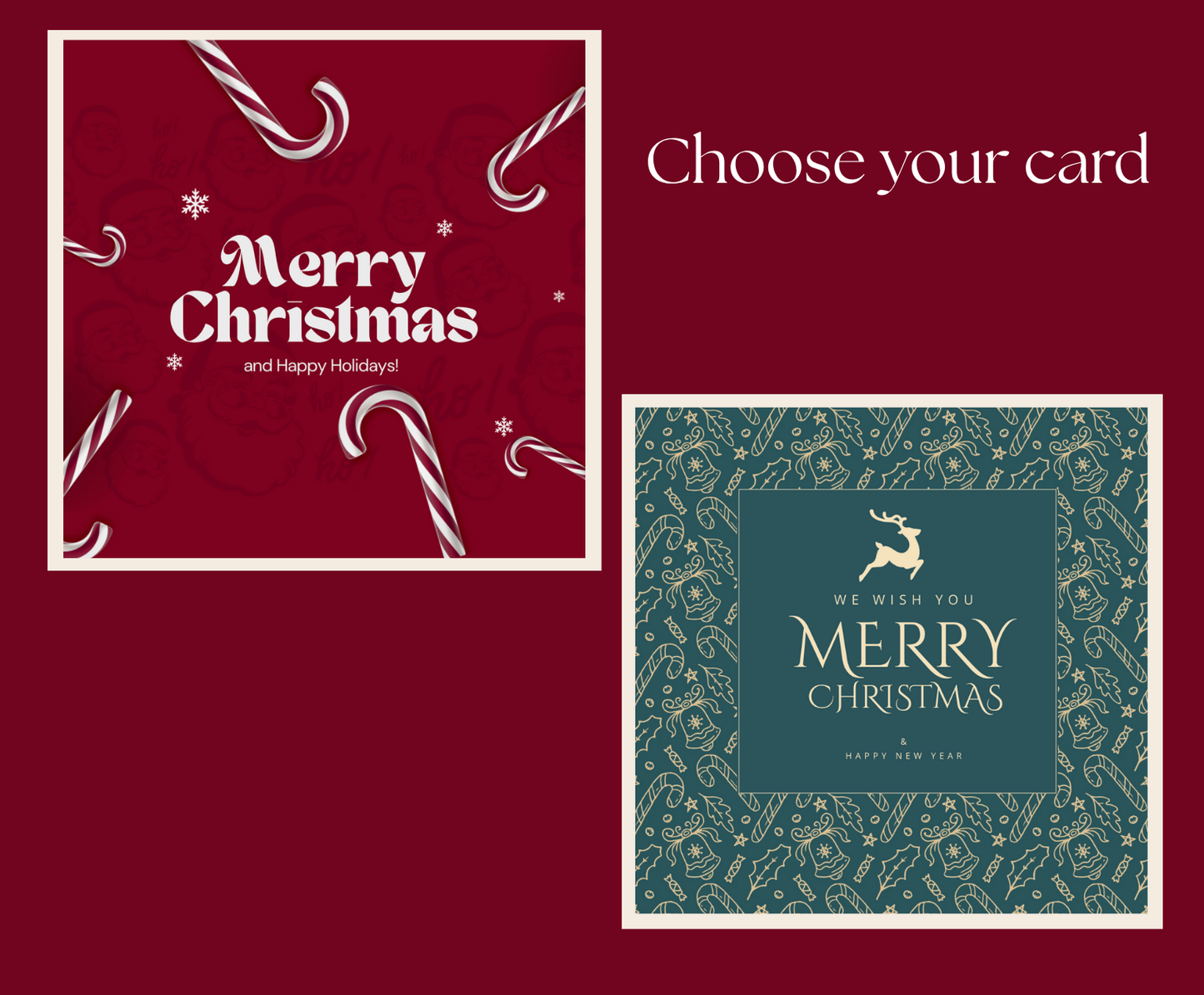 Mini Christmas Gift Box-Crochet Christmas Doll and Wool Socks (Box Size 3.9"*5.9") Basketful Gifts