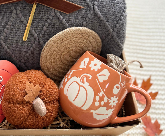Autumn Serenity Cozy Gift Basket for Him & Her | Fall Gift Set Basketful Gifts