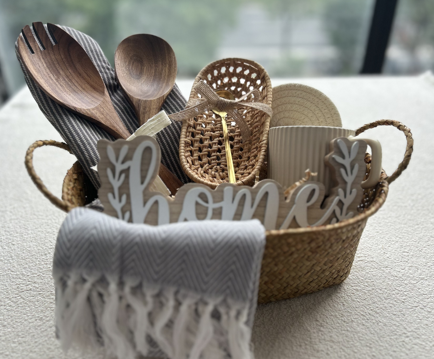 The "Blessings" Traditional Housewarming Gift Basket Basketful Gifts