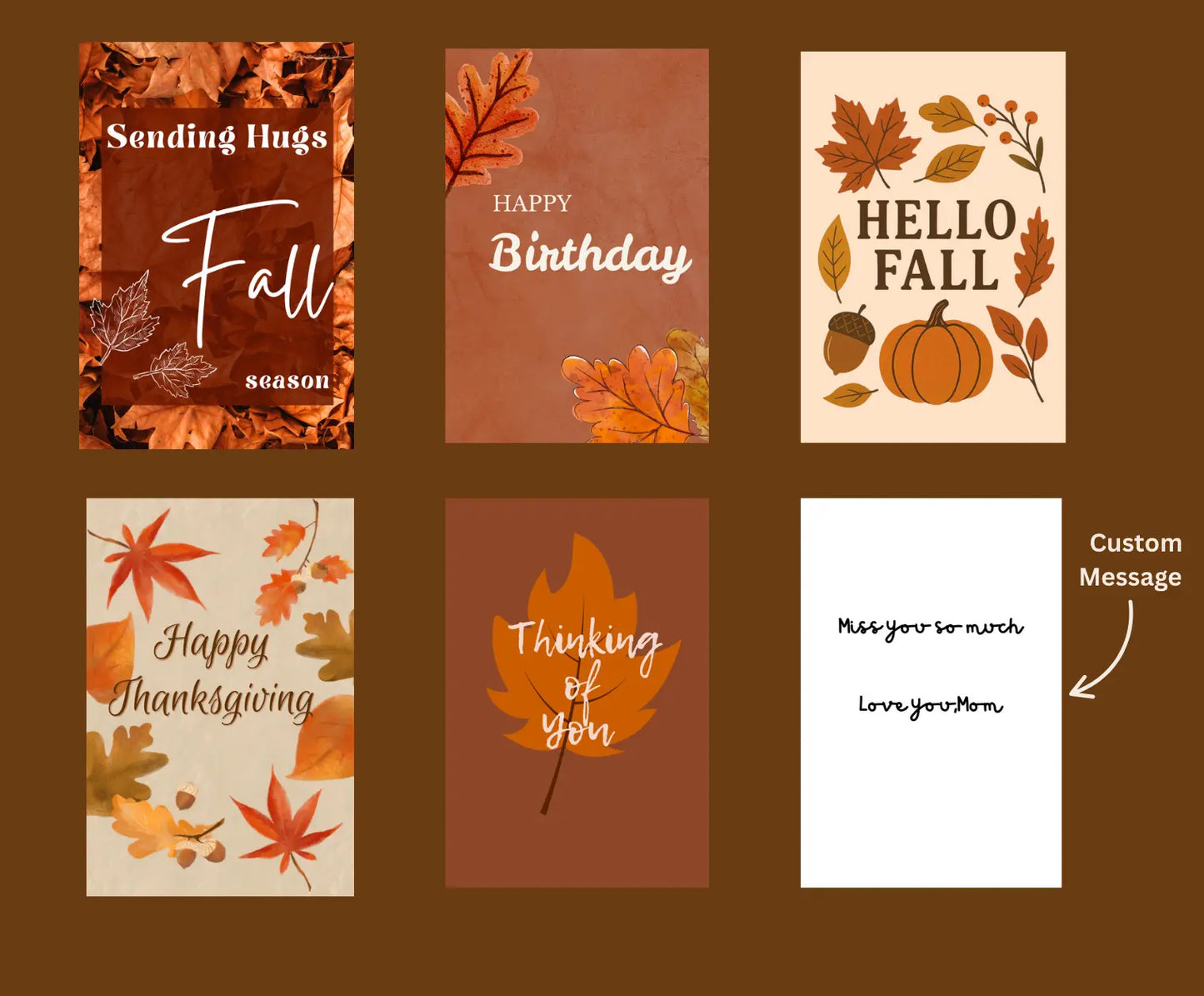 Fall Season Care Package for Women with Burnt Orange Knit Blanket & Fluffy Sleeper My Store