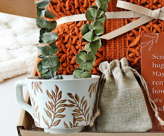 Boho Women Care Package Aesthetic Gift Baskets for Her - Basketful Gifts