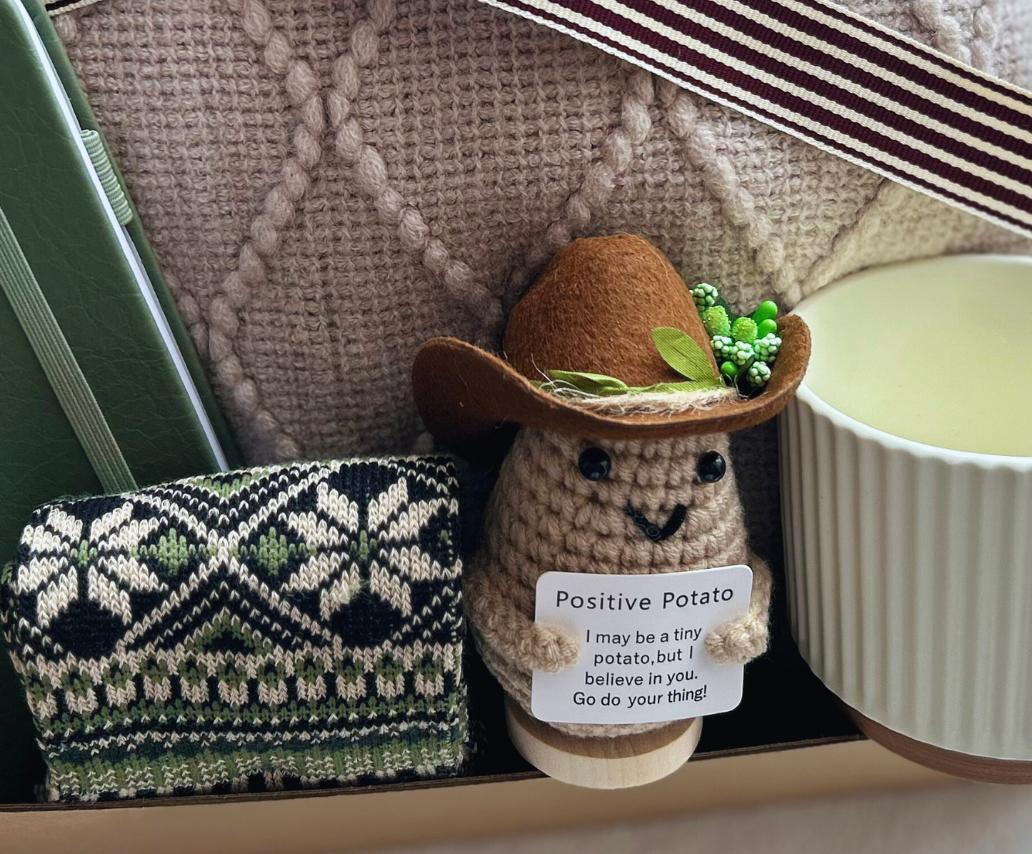 2026 New Chapter Gift Basket — A Curated New Year Ritual for His Intentional Focus and Grounded Comfort Basketful Gifts