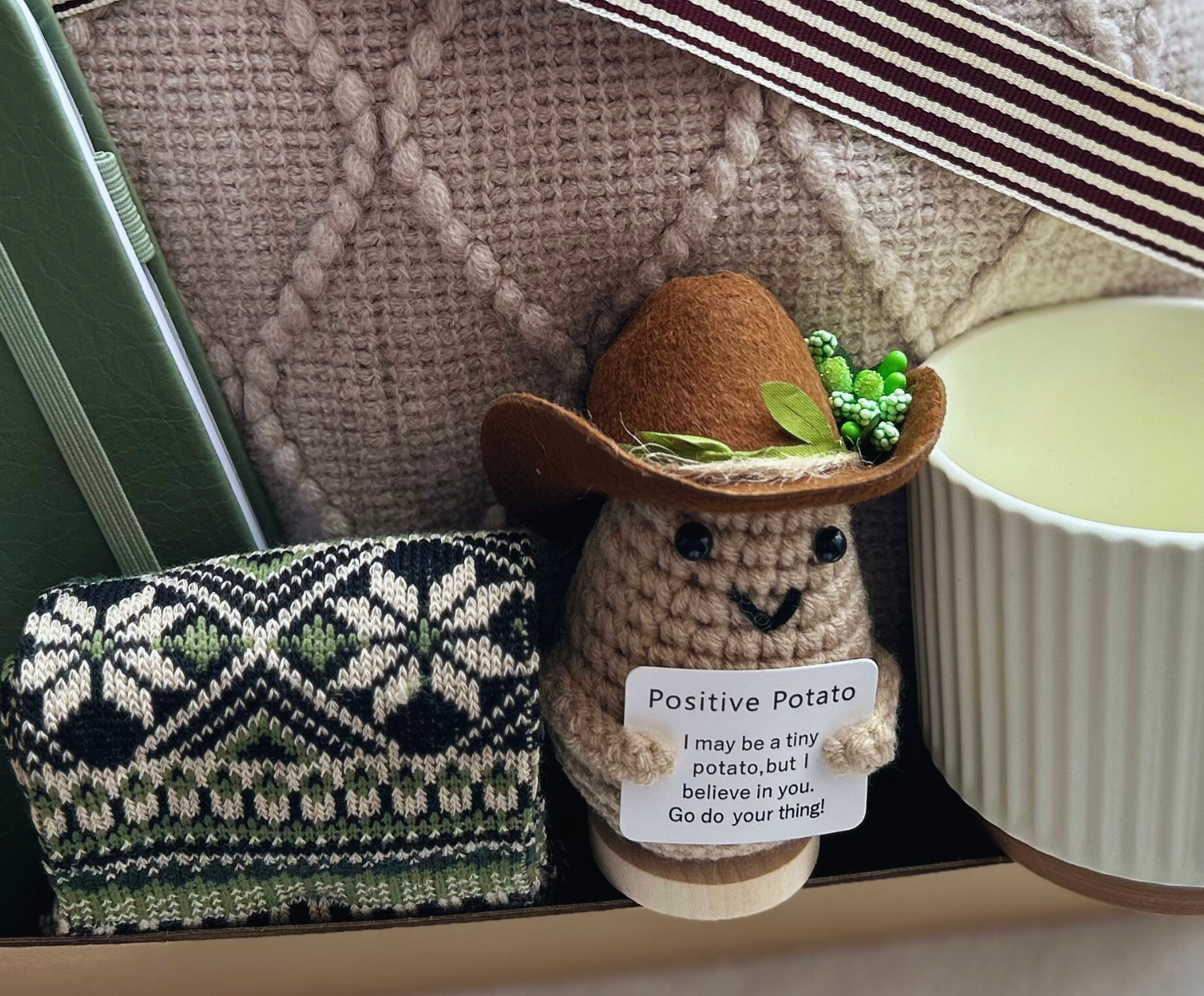 2026 New Chapter Gift Basket — A Curated New Year Ritual for His Intentional Focus and Grounded Comfort Basketful Gifts