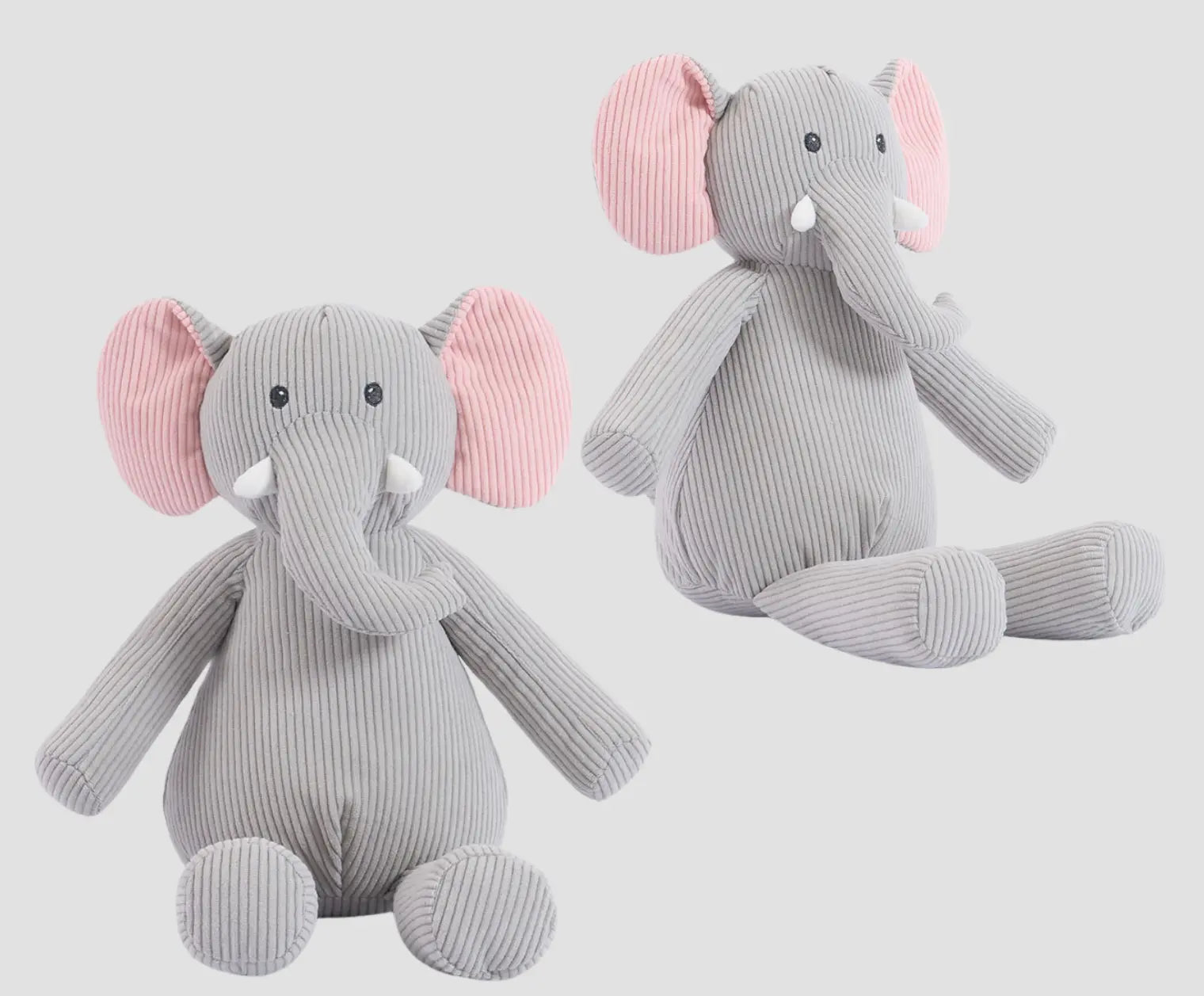 Kids' Get Well Soon Gift Box with Adorable Elephant Plush, 3D Pop-Up Card, and Cozy Socks Basketful Gifts