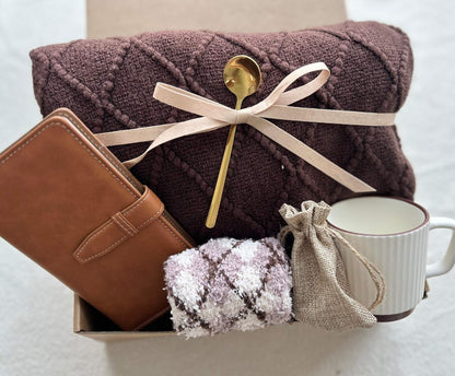 Funny Get Well Gift for Him – "Positive Jesus" Faith & Comfort Care Package Basketful Gifts