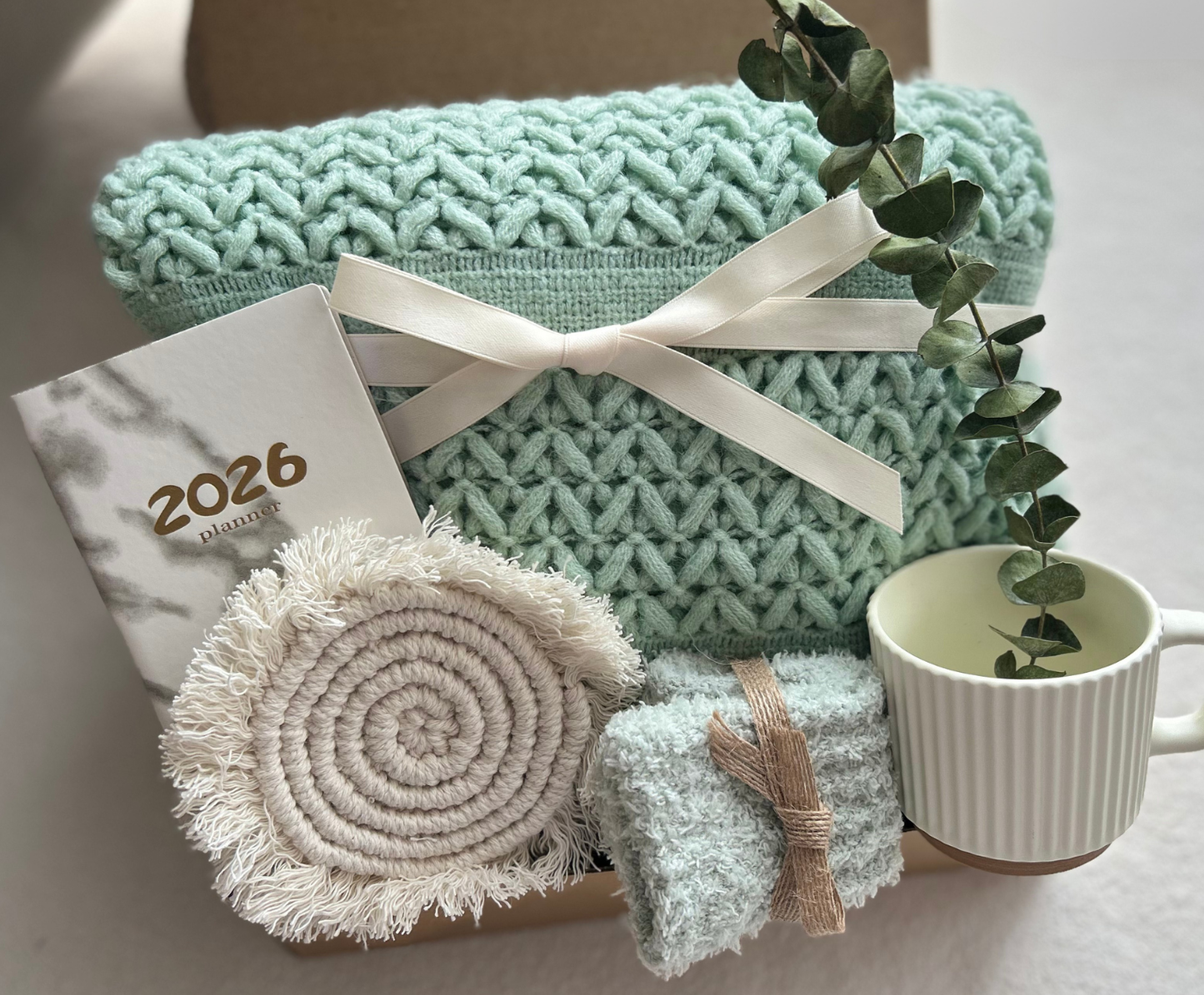 2026 Hygge Hope Basket-A Hand-Packed Collection of Encouragement, Warmth, and Vision Basketful Gifts