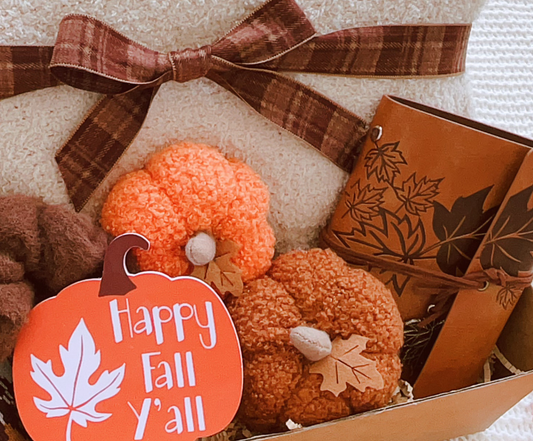 Cozy Up & Unwind Hygge Fall Self Care Gift Basket for Her Basketful Gifts