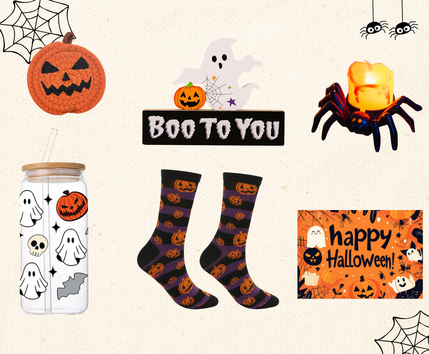 Halloween Gift Basket for Friends and Family Evil Pumpkin