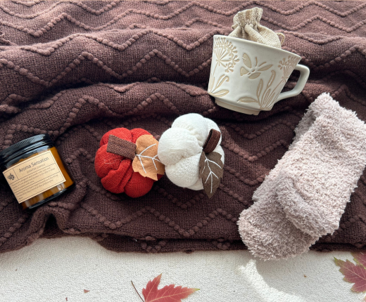 Fall Theme Sympathy Gift Baskets for Her/Him Comfort Gift
