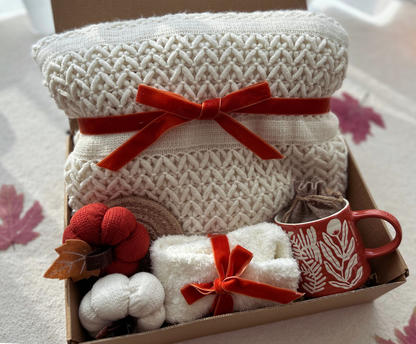 Fall Self Care Gift Basket Thanksgiving Gift for Women
