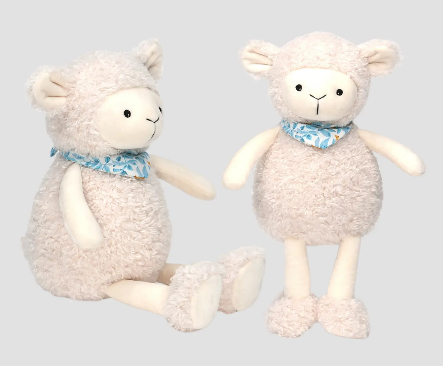 Children's Get Well Gift Basket with Plush Lamb, Heart Socks, and Cozy Accessories Basketful Gifts