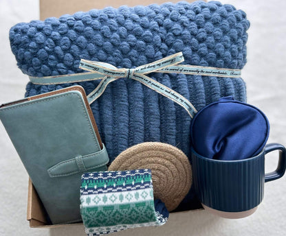 Care Package for Men | Deluxe Comfort & Relaxation Gift Box Basketful Gifts