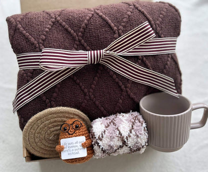 Premium Gift Baskets for Men – Luxury Basket & Comfort Care Package Basketful Gifts