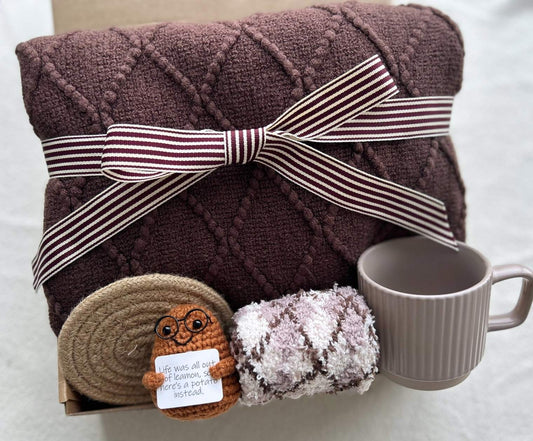 Premium Gift Baskets for Men – Luxury Basket & Comfort Care Package Basketful Gifts