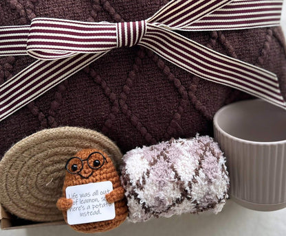 Premium Gift Baskets for Men – Luxury Basket & Comfort Care Package Basketful Gifts