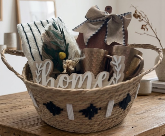 The "Home Sweet Home" Housewarming Gift Basket for Couples Basketful Gifts