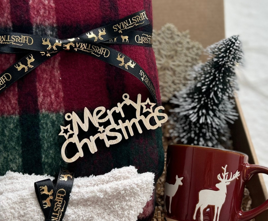 Wrapped in Christmas Cheer Gift Set for Men and Women Basketful Gifts