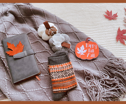 Fall Cozy Care Package for Her – Plum Blanket, Pumpkin Mug & Warm Socks Gift Basket (Copy) Basketful Gifts