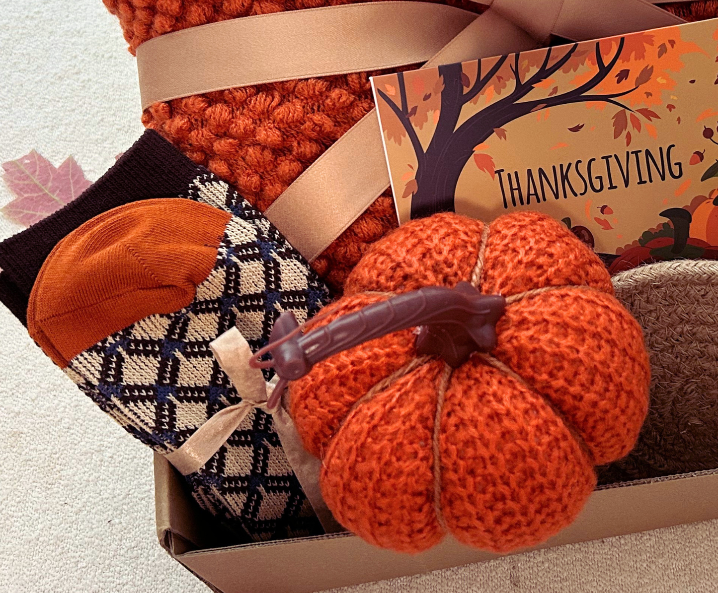 ThanksGiving Gift Basket for Family & Friends