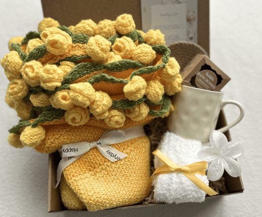 Aesthetic Summer Gift Basket - Handmade Anniversary & Birthday Care Package - Basketful Gifts