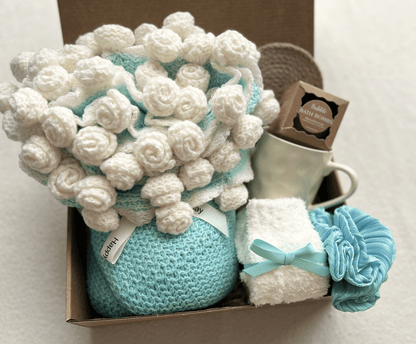 Aesthetic Summer Gift Basket - Handmade Anniversary & Birthday Care Package - Basketful Gifts