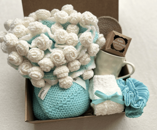 Aesthetic Summer Gift Basket - Handmade Anniversary & Birthday Care Package - Basketful Gifts