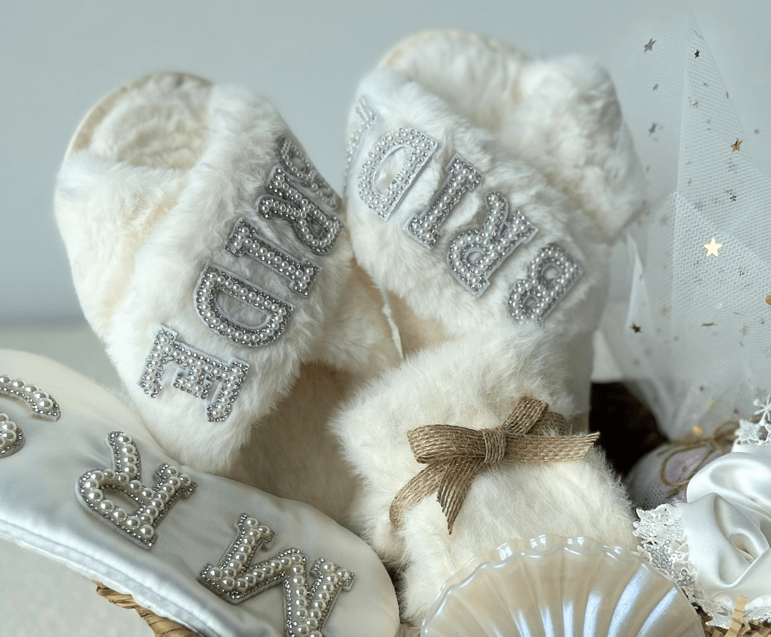 Bride to Be Gift Basket | White Romantic Spa Hamper - Basketful Gifts