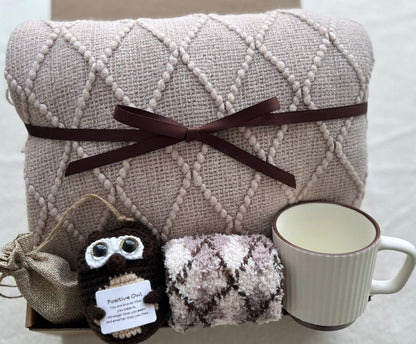 Get Well Gifts for Men | Cozy Recovery Care Package & Comfort Box - Basketful Gifts