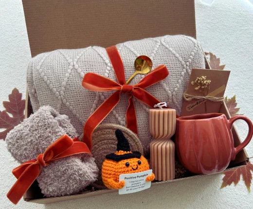 Fall Gift Basket Get Well Soon Gift For Her & Him