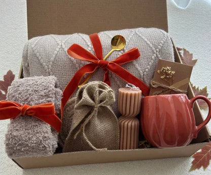 Fall Gift Basket Get Well Soon Gift For Her & Him