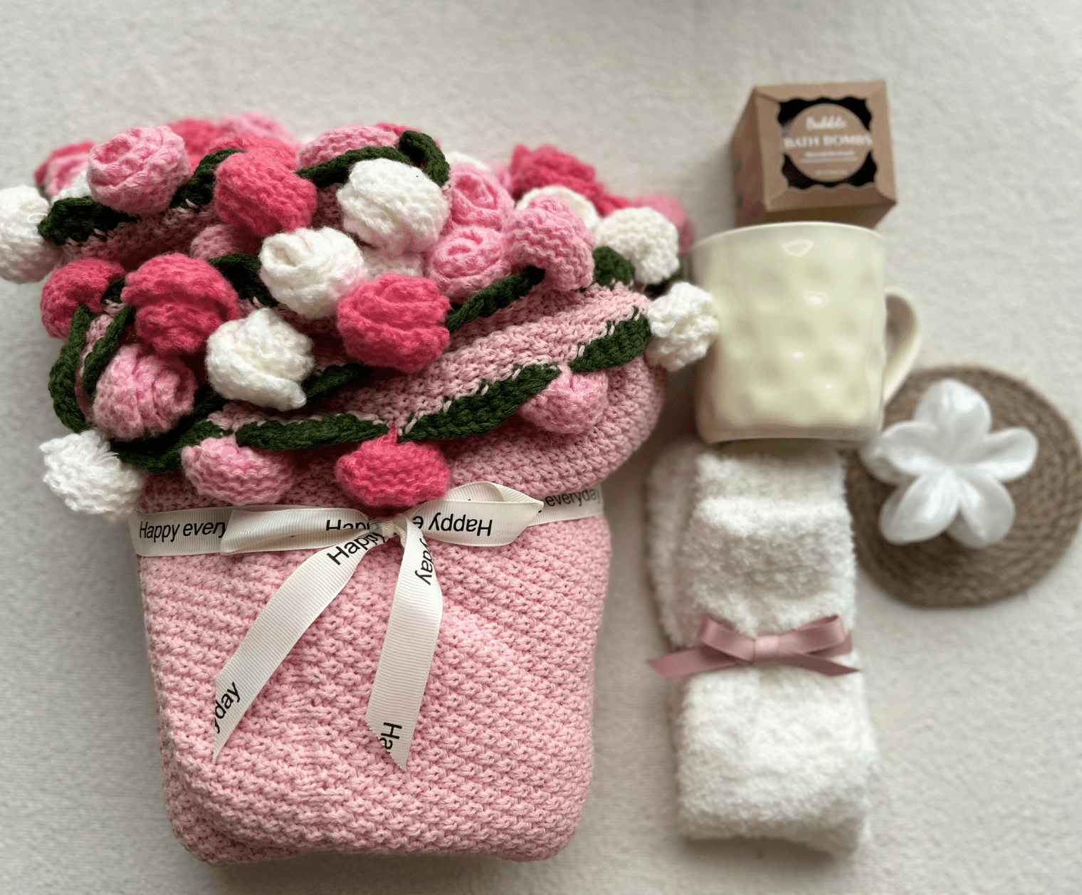 Thinking of You gift basket gift-ready packaging - Basketful Gifts