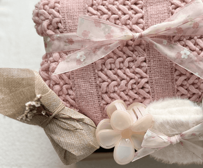 Petal & Plush | Luxury Spring Pink Gift Basket & Botanical Self-Care Kit - Basketful Gifts