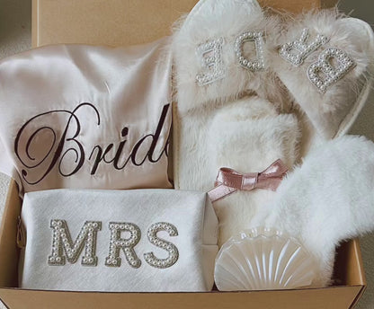 Bridal Shower Gift with Robe | Elegant Bride Box Set