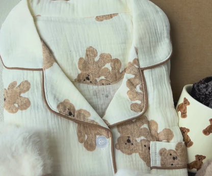 Teddy Bear Self-Care Gift Basket – Cozy Pajamas & Comfort Set