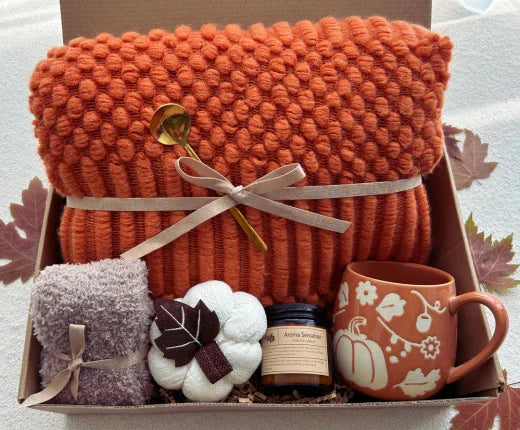 Cozy Self Care Package Pumpkin Theme Fall Gift Package