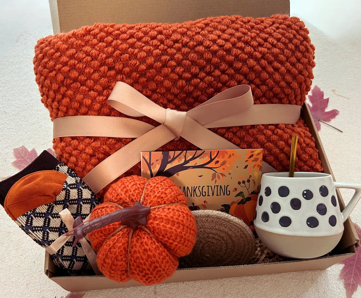 ThanksGiving Gift Basket for Family & Friends - Basketful Gifts