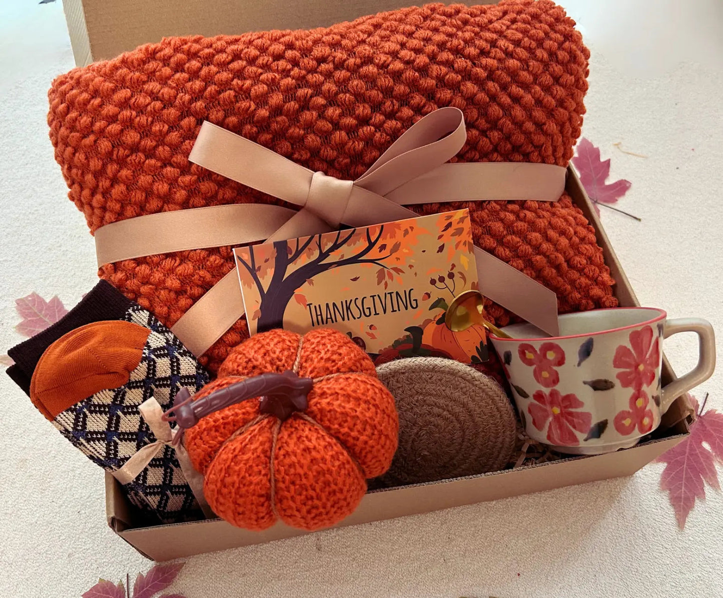 ThanksGiving Gift Basket for Family & Friends - Basketful Gifts