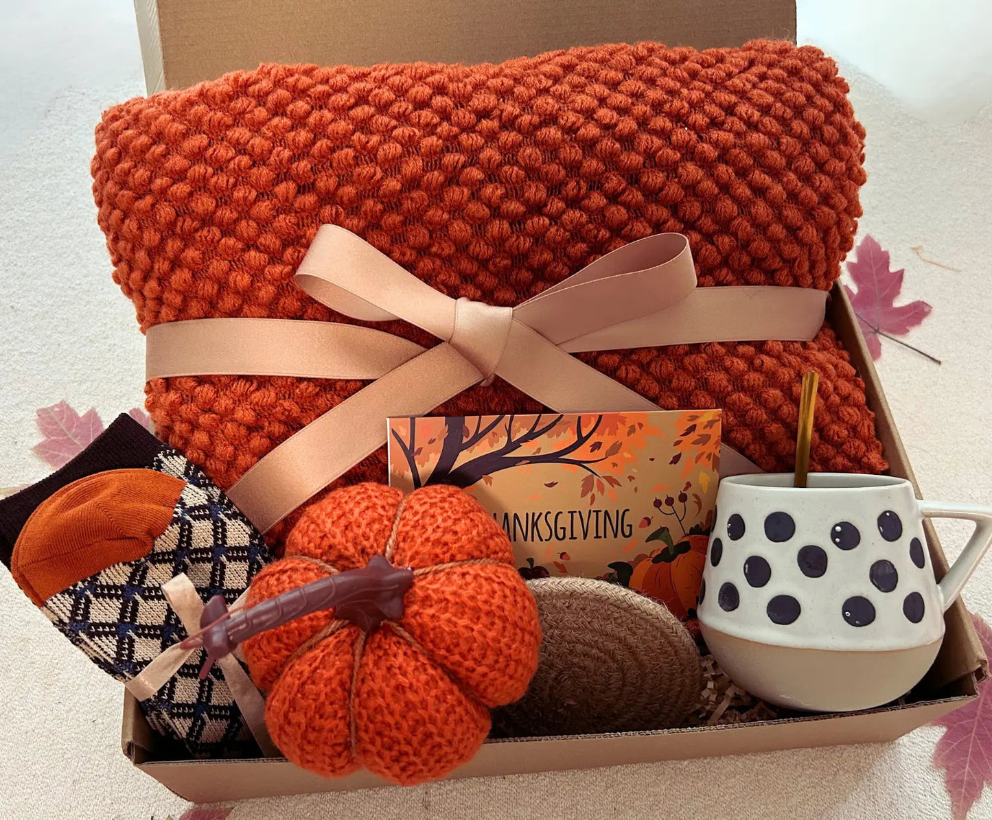 ThanksGiving Gift Basket for Family & Friends - Basketful Gifts