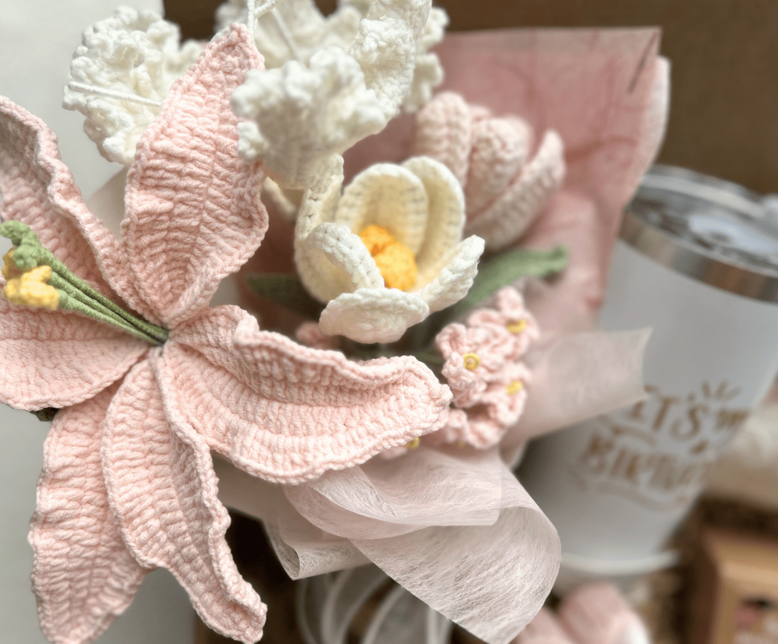 Unique Birthday Gift Baskets for Her – Spa Box with Blanket, Bath Bombs, Cozy Socks & Flower Bouquet - Basketful Gifts