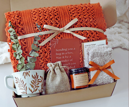 Boho Women Care Package  Aesthetic Gift Baskets for Her